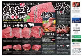 ビッグビーンズのカタログ | 芦屋店 | 2025-08-28T00:00:00.000Z - 2025-08-31T00:00:00.000Z