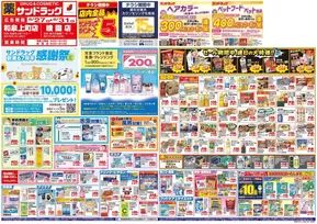 高石市でのサンドラッグのカタログ | 割引とプロモーション | 2025-07-01T00:00:00.000Z - 2025-09-30T00:00:00.000Z