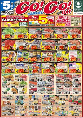 八雲町でのホクレンショップのカタログ | ホクレンショップ チラシ | 2025-09-05T00:00:00.000Z - 2025-09-19T00:00:00.000Z