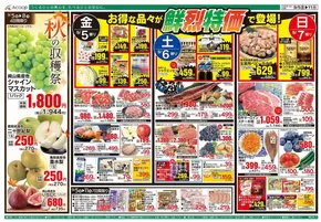 足立区でのAコープ西日本のカタログ | 掘り出し物ハンターのための素晴らしいオファー | 2025-09-05T00:00:00.000Z - 2025-09-11T00:00:00.000Z