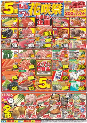 ダイイチのカタログ | 排他的な掘り出し物 | 2025-09-07T00:00:00.000Z - 2025-09-21T00:00:00.000Z