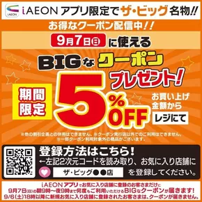 熊本市でのザ・ビッグのカタログ | 現在の取引とオファー | 2025-09-07T00:00:00.000Z - 2025-09-21T00:00:00.000Z