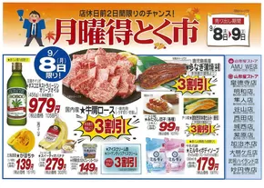 長岡市での山形屋ストアのカタログ | 期間：9月8日（月）・9日（火）※川内・国分を除く | 2025-09-09T00:00:00.000Z - 2025-09-23T00:00:00.000Z