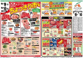 長岡市でのAコープ 鹿児島のカタログ | 現在の特別プロモーション | 2025-09-09T00:00:00.000Z - 2025-09-10T00:00:00.000Z