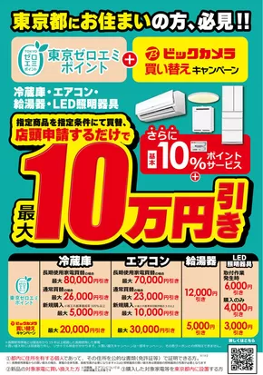 ビックカメラのカタログ | 掘り出し物ハンターのためのオファー | 2025-03-21T00:00:00.000Z - 2025-12-31T00:00:00.000Z