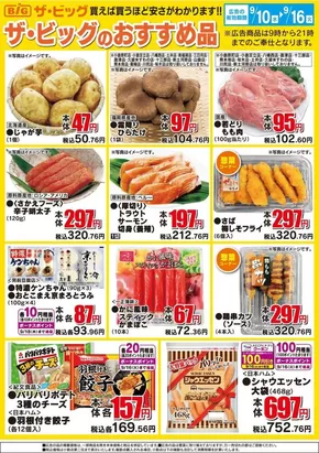 熊本市でのザ・ビッグのカタログ | 倹約家のためのトップオファー | 2025-09-10T00:00:00.000Z - 2025-09-16T00:00:00.000Z