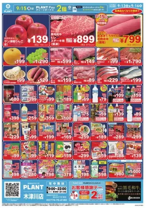 スーパーセンタープラントのカタログ | あなたのための私たちの最高のオファー | 2025-09-13T00:00:00.000Z - 2025-09-16T00:00:00.000Z