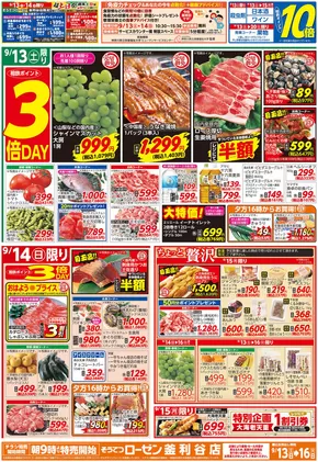 相鉄ローゼンのカタログ | 現在の特別プロモーション | 2025-09-12T00:00:00.000Z - 2025-09-16T00:00:00.000Z