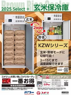 大多喜町でのコメリのカタログ | 玄米保冷庫 | 2025-09-15T00:00:00.000Z - 2025-12-31T00:00:00.000Z