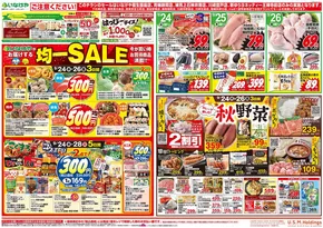 さいたま市でのいなげやのカタログ | あなたのための私たちの最高のオファー | 2025-09-24T00:00:00.000Z - 2025-09-28T00:00:00.000Z