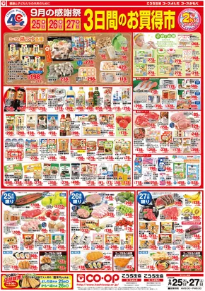 東大阪市でのこうち生協のカタログ | 選ばれた製品の素晴らしい割引 | 2025-09-23T00:00:00.000Z - 2025-10-07T00:00:00.000Z