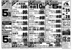 下田市でのAコープ東北のカタログ | 私たちの最高の掘り出し物 | 2025-09-25T00:00:00.000Z - 2025-09-28T00:00:00.000Z