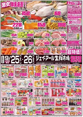 南九州市でのJR生鮮市場のカタログ | 私たちの最高の掘り出し物 | 2025-09-25T00:00:00.000Z - 2025-09-26T00:00:00.000Z