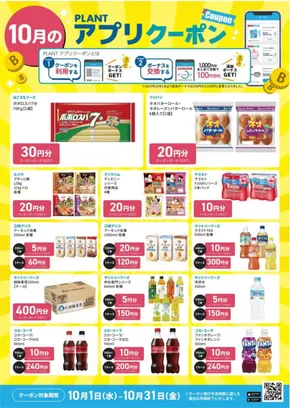 スーパーセンタープラント チラシ