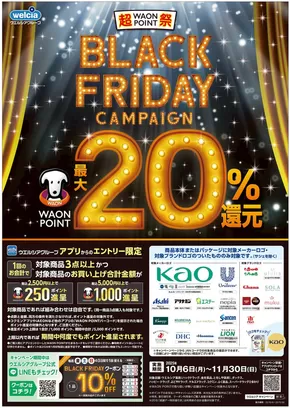BLACK FRIDAYキャンペーン