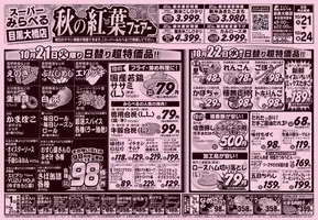 スーパーみらべるのカタログ | 現在の掘り出し物とオファー | 2025-10-20T00:00:00.000Z - 2025-11-03T00:00:00.000Z