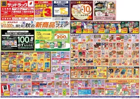 大阪市でのサンドラッグのカタログ | 排他的な掘り出し物 | 2025-10-22T00:00:00.000Z - 2025-11-05T00:00:00.000Z