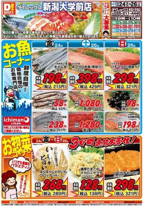 新潟市でのダイレックスのカタログ | あなたのための私たちの最高の取引 | 2025-10-24T00:00:00.000Z - 2025-11-07T00:00:00.000Z