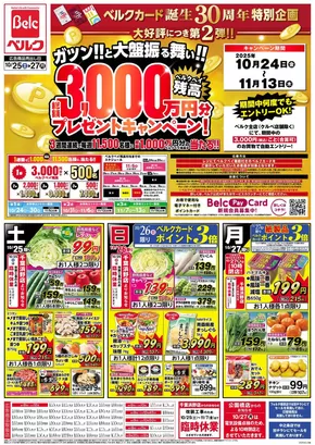 佐倉市でのベルクのカタログ | 割引とプロモーション | 2025-10-25T00:00:00.000Z - 2025-11-08T00:00:00.000Z