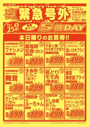 横浜市での相鉄ローゼンのカタログ | 現在の取引とオファー | 2025-10-24T00:00:00.000Z - 2025-10-26T00:00:00.000Z