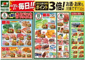 春日井市でのジョイフーズのカタログ | 掘り出し物ハンターのためのオファー | 2025-10-25T00:00:00.000Z - 2025-10-27T00:00:00.000Z