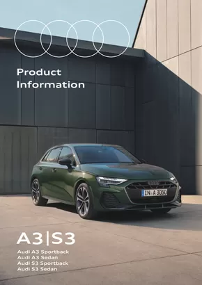 結城市でのアウディのカタログ | A3 S3 Information | 2025-10-27T00:00:00.000Z - 2025-11-10T00:00:00.000Z