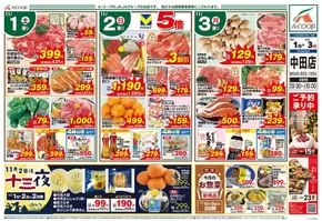 宮城郡でのエーコープ関東のカタログ | すべてのお客様のためのトップディール | 2025-11-01T00:00:00.000Z - 2025-11-03T00:00:00.000Z