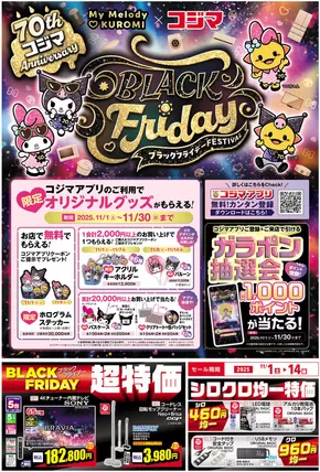 ブラックフライデーFESTIVAL_