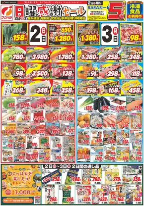 柏市でのフクハラのカタログ | 日曜感謝セール 2日ポイント5倍 | 2025-11-01T00:00:00.000Z - 2025-11-03T00:00:00.000Z