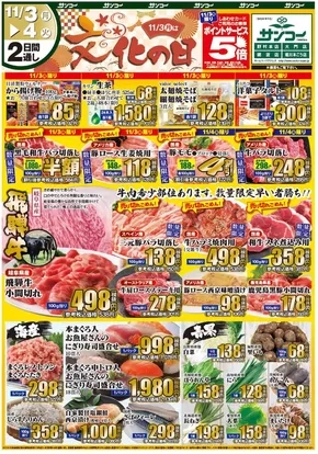 河内長野市でのサンコーのカタログ | サンコー チラシ | 2025-11-03T00:00:00.000Z - 2025-11-04T00:00:00.000Z