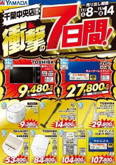 南相馬市でのヤマダ電機のカタログ | 排他的な掘り出し物 | 2025-11-07T00:00:00.000Z - 2025-11-14T00:00:00.000Z