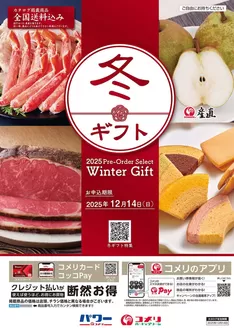 上北郡でのコメリのカタログ | 冬ギフト | 2025-11-12T00:00:00.000Z - 2025-12-14T00:00:00.000Z