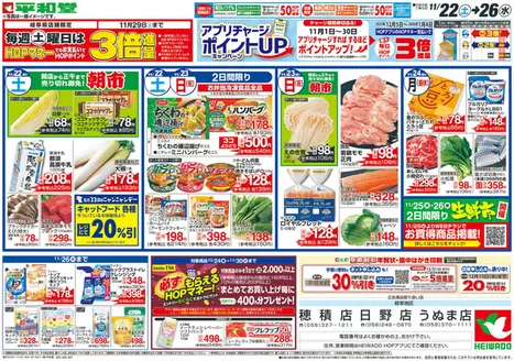 平和堂のカタログ | 今すぐ私たちの取引で節約 | 2025-11-21T00:00:00.000Z - 2025-11-26T00:00:00.000Z