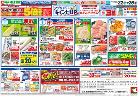 平和堂のカタログ | すべての掘り出し物ハンターのためのトップオファー | 2025-11-21T00:00:00.000Z - 2025-11-26T00:00:00.000Z