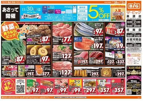 ザ・ビッグのカタログ | 豊富なオファーの選択 | 2025-11-28T00:00:00.000Z - 2025-12-02T00:00:00.000Z