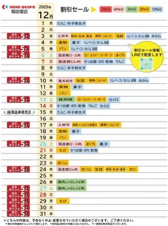 渋谷区での京王ストアのカタログ | 掘り出し物ハンターのための素晴らしいオファー | 2025-12-01T00:00:00.000Z - 2025-12-31T00:00:00.000Z