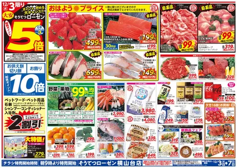 千葉市での相鉄ローゼンのカタログ | 排他的な掘り出し物 | 2025-12-02T00:00:00.000Z - 2025-12-07T00:00:00.000Z