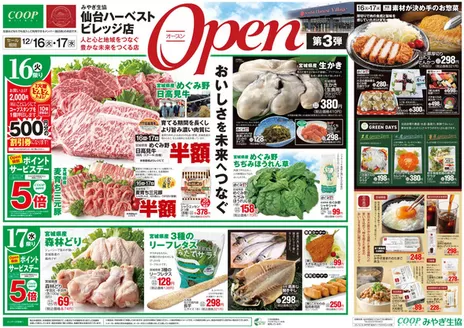 松島町でのみやぎ生活協同組合のカタログ | 私たちのお客様のための排他的な取引 | 2025-12-16T00:00:00.000Z - 2025-12-17T00:00:00.000Z