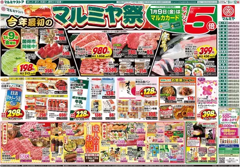 マルミヤストアのカタログ | 現在の特別プロモーション | 2026-01-09T00:00:00.000Z - 2026-01-12T00:00:00.000Z