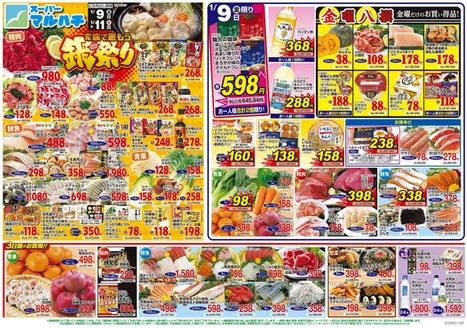 マルハチのカタログ | 2026年01月09日-11日 | 2026-01-08T00:00:00.000Z - 2026-01-11T00:00:00.000Z