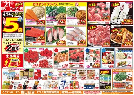 相鉄ローゼンのカタログ | トップディールと割引 | 2026-01-20T00:00:00.000Z - 2026-01-25T00:00:00.000Z