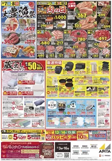 知多郡でのアピタのカタログ | 排他的な掘り出し物 | 2026-02-02T00:00:00.000Z - 2026-02-16T00:00:00.000Z