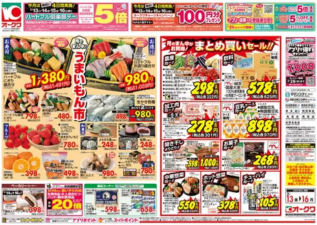 浜松市でのオークワのカタログ | 排他的な取引と掘り出し物 | 2026-02-12T00:00:00.000Z - 2026-02-16T00:00:00.000Z