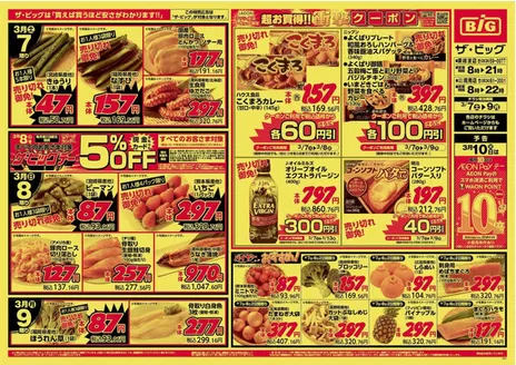 ザ・ビッグのカタログ | すべてのお客様のための素晴らしいオファー | 2026-03-07T00:00:00.000Z - 2026-03-09T00:00:00.000Z