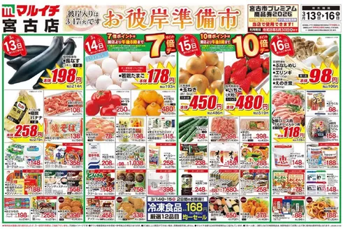 マルイチのカタログ | あなたのための特別オファー | 2026-03-13T00:00:00.000Z - 2026-03-16T00:00:00.000Z