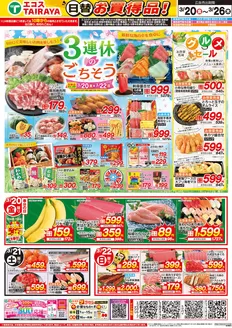 棚倉町でのエコスのカタログ | 3月20日号WEBチラシ　グルメセール・3連休のごちそう・春休み簡単ランチ | 2026-03-20T00:00:00.000Z - 2026-03-26T00:00:00.000Z