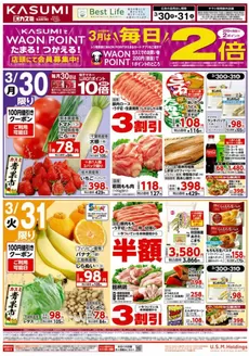 川崎市でのカスミのカタログ | 私たちのお客様のための排他的な取引 | 2026-03-30T00:00:00.000Z - 2026-03-31T00:00:00.000Z