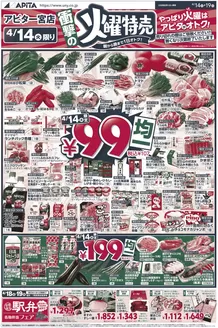 アピタのカタログ | すべてのお客様のための素晴らしいオファー | 2026-04-13T00:00:00.000Z - 2026-04-19T00:00:00.000Z