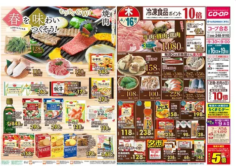 生活協同組合くまもとのカタログ | 選ばれた製品の素晴らしい割引 | 2026-04-16T00:00:00.000Z - 2026-04-19T00:00:00.000Z