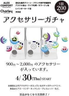 チャーリーのカタログ | 豊富なオファーの選択 | 2026-04-29T00:00:00.000Z - 2026-05-01T00:00:00.000Z